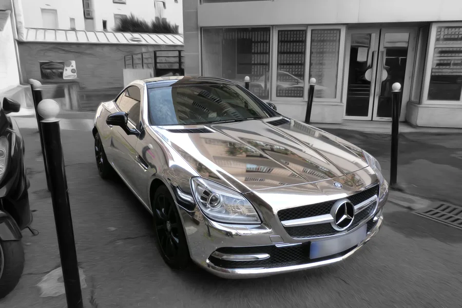 Mercedes SLK Chrome
